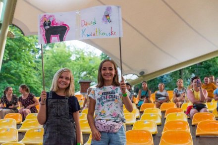 Widownia podczas koncertu Dawida Kwiatkowskiego w Wiśle